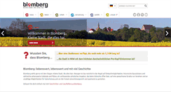 Desktop Screenshot of blomberg-lippe.net